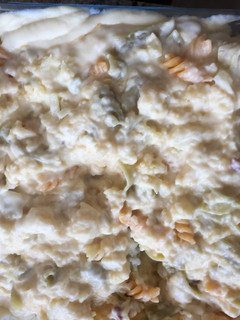 Una foto de Coliflor con pasta y bechamel🥗🍝
