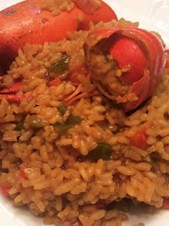 Una foto de Arroz con bogavante