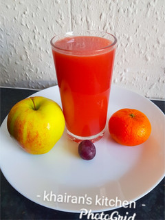 Mix fruits juice ainihin hoton girkin