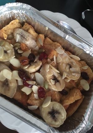 Foto resep Bread Pudding (healthy ver)