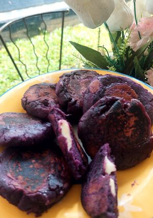 Foto resep Pancake Ubi Ungu ❤️