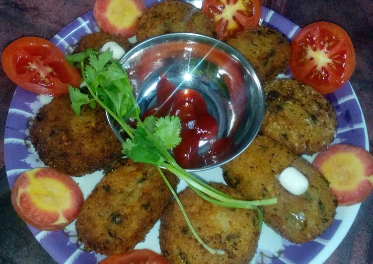 Recipe of Homemade Baby rice cutlet