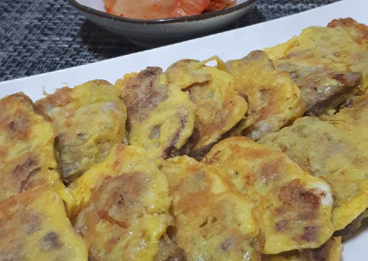Pancake daging korea (yuk jeon)