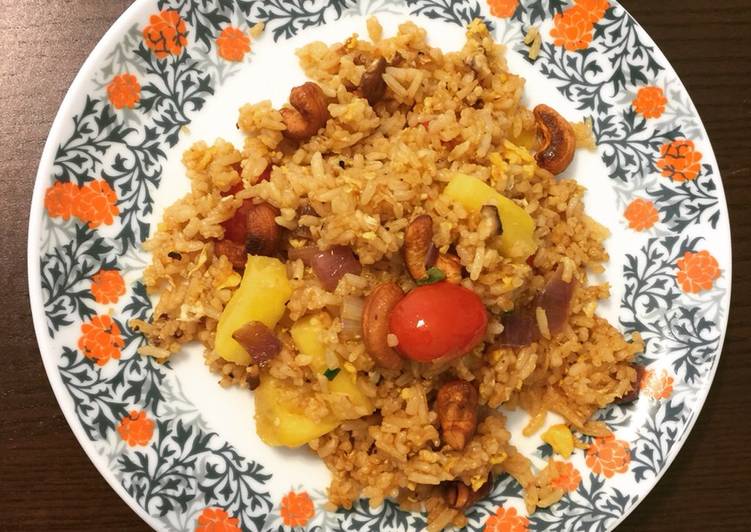 Recipe of Homemade Pineapple fried rice