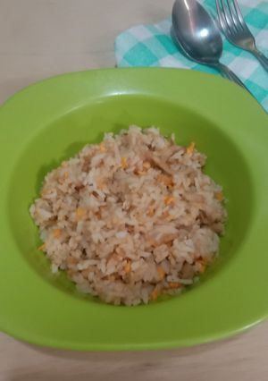 Foto resep Nasi Goreng Ayam (kids friendly)