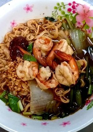 รูปของ มาม่าต้มยำกุ้ง