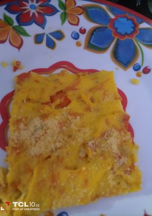 Una foto de Cuadraditos de polenta