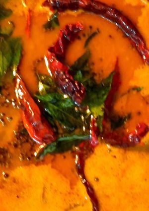 A picture of Mango sambhar.