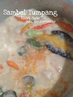 Foto resep Sambel Tumpang khas solo