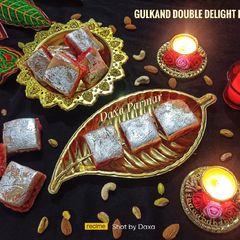 A picture of Gulkand Double Delight Barfi.