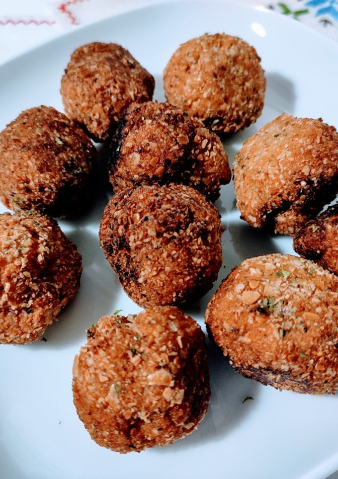 Una foto de Falafel de lenteja pelada