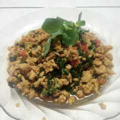 รูปของ Minced Chicken Thai