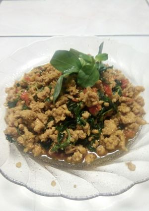 Foto resep Minced Chicken Thai