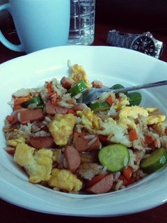 Hình của món Cơm chiên Hawaii.