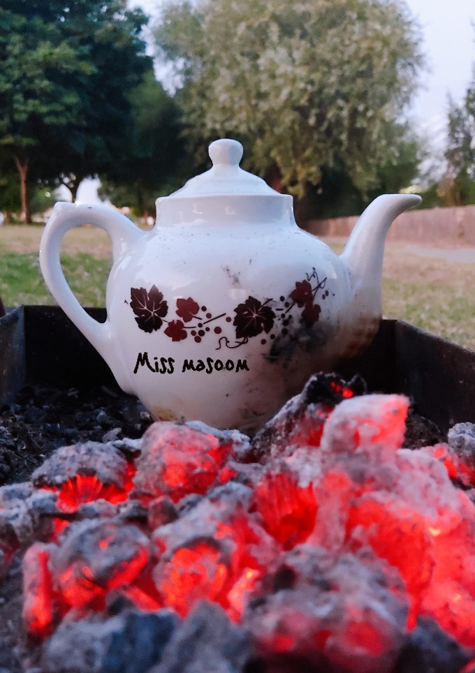 عکسی از دستور چای آتیشی