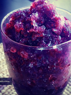 A picture of Ice Crushed Zobo Drink.