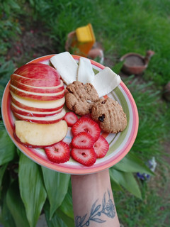 Una foto de Galletitas integrales, con avena y frutos secos sin azúcar🍪🌿