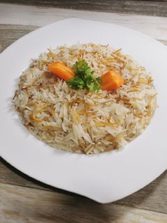 صورة لوصفة رز بالشعيريه