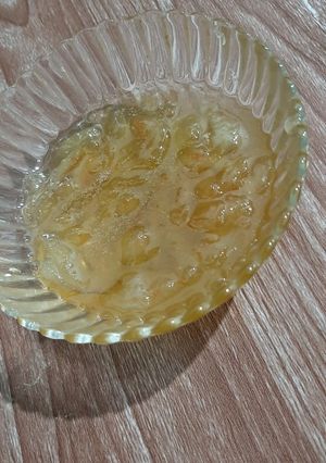 عکسی از دستور مربای پوست هندوانه