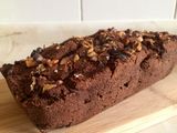Queque de chocolate con nueces (sin gluten)