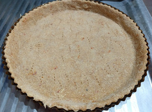 Una foto de Masa de tarta con harina integral