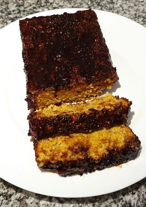 Una foto de Budín de coco y banana 🥥🍌