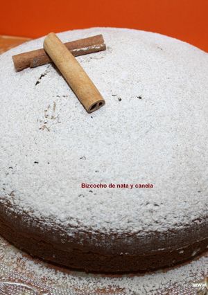 Foto principal de Bizcocho de nata y canela