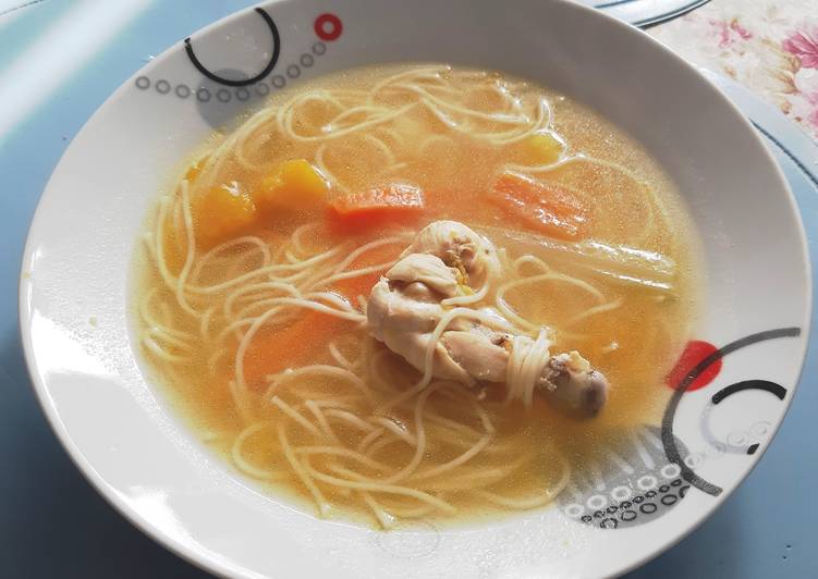 Sopa peruana de pollo #rápidas