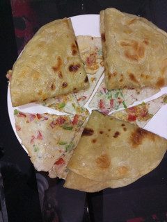A picture of Multi-layered chapatis.