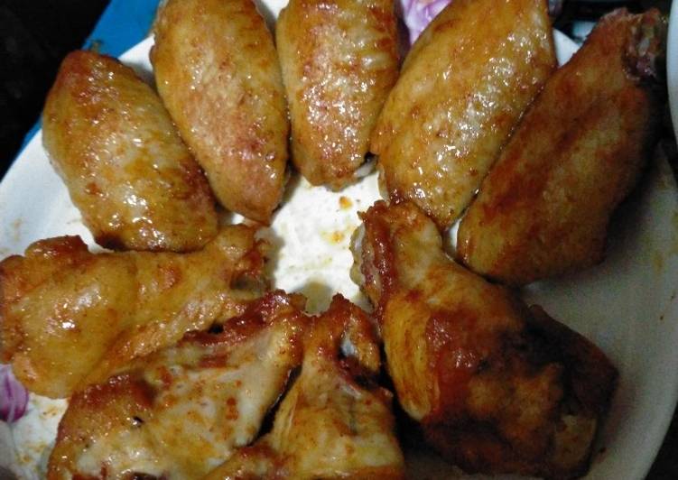 ไก่บาร์บีคิวจากหม้อลมร้อนไฟฟ้า