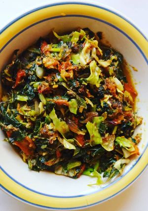 A picture of Stir fry vegetable.