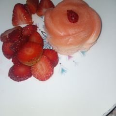 A picture of Malaysian Steamed Rose Souffle Cakes.