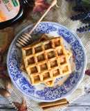 Waffles de Aveia e Maçã