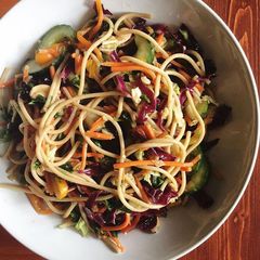 A picture of Asian Noodle Salad.