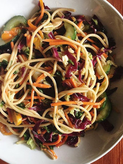 A picture of Asian Noodle Salad.