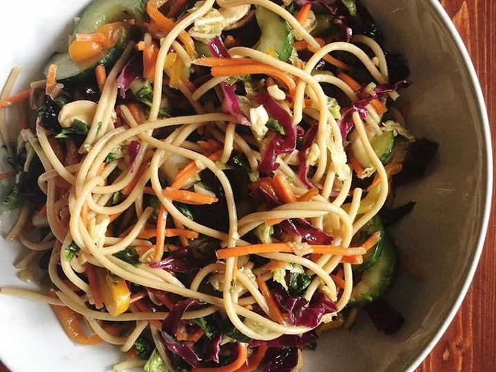 Easy Way Make Recipe Asian Noodle Salad that is Really Delicious, So Delicious}