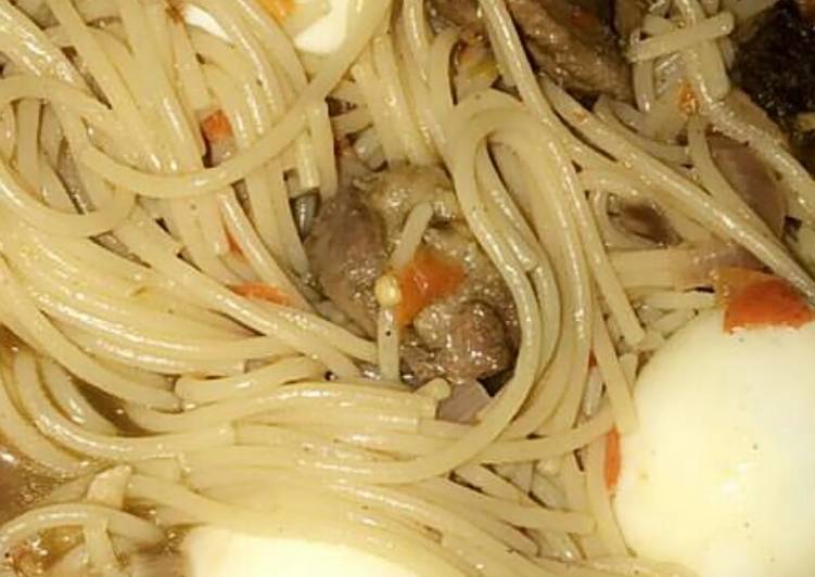 Steps to Prepare Perfect Jallop spaghetti