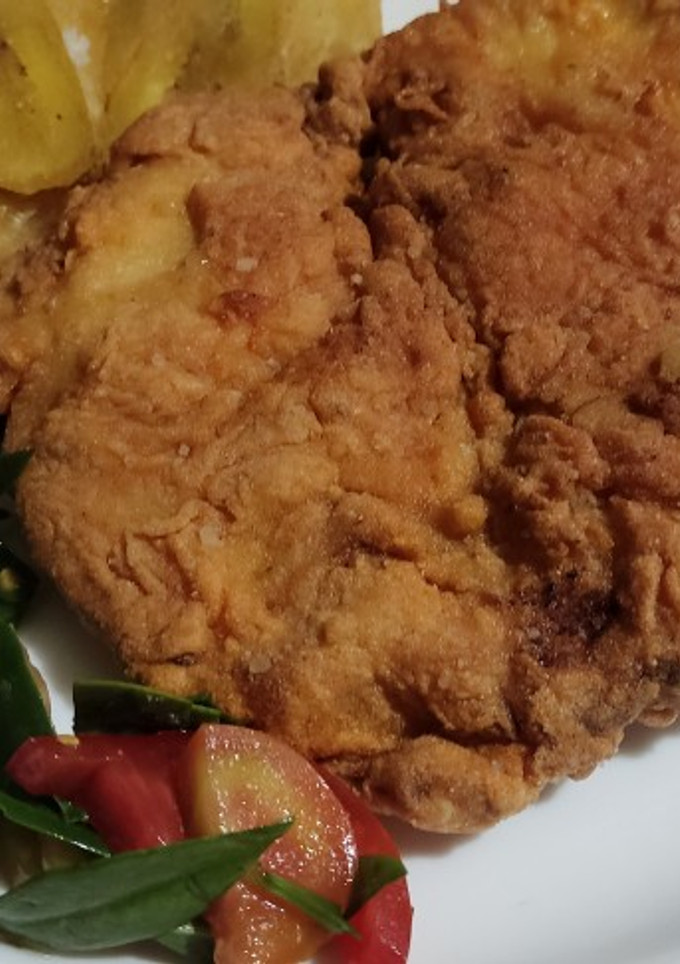 Una foto de Pechuga de pollo Broaster