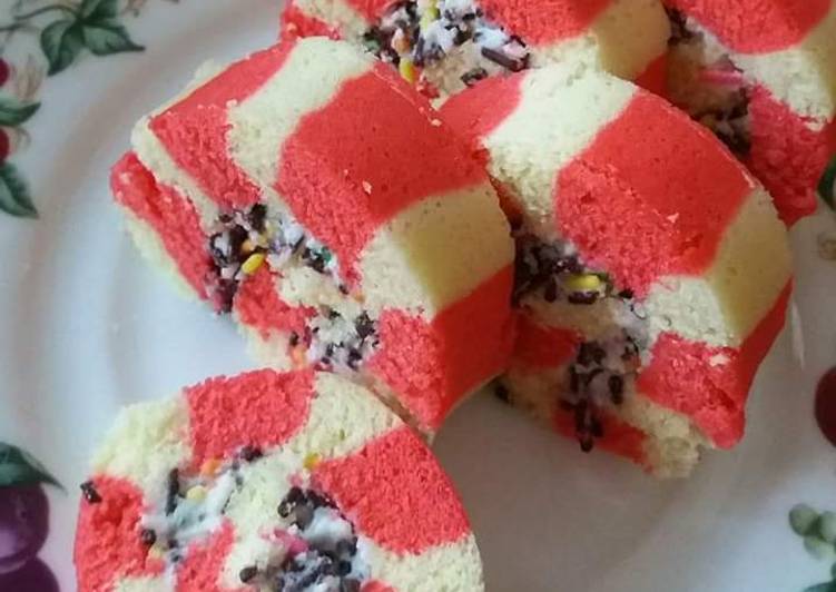 Mini Rollcake Merah Putih #merahputih