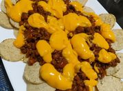 Una foto de carne para nachos