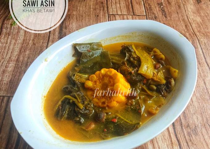 Standar Resep termudah buat Sayur Bekasem Sawi Asin Khas Betawi hidangan Hari Raya yang menggugah selera