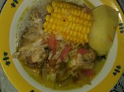 Una foto de arroz corto