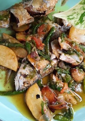 Foto resep Ikan kembung lado hijau