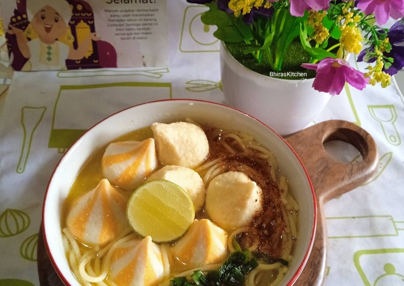 Spaghetti Kuah Bakso