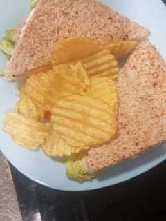 Una foto de Sándwich vegetal