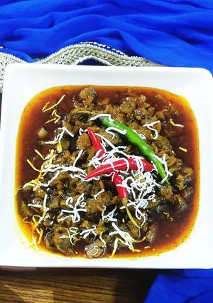 A picture of Ganthi ki sabji.