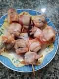 Rollitos de ciruela y panceta