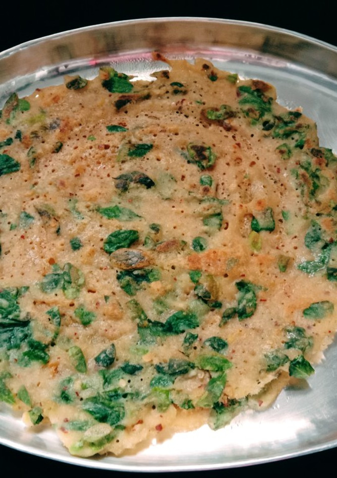 அசத்தலான முருங்கைக்கீரை அடை தோசை செய்முறை முக்கிய புகைப்படம்