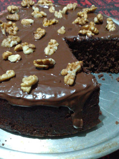 Una foto de Bizcochuelo de chocolate