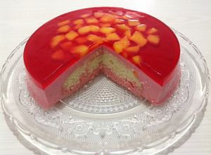 Una foto de Torta helada peruana